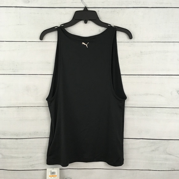 Puma Black Spark Tank Workout Small - Picture 4 of 6